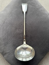 Large Victorian Silver Plated Ladle by John Round & Son Ltd