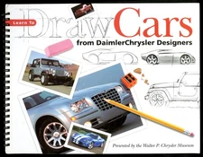 Learn to Draw Cars from Daimler Chrysler Designers +Tracing Paper & Sketch Shts.