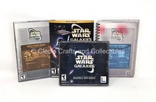 Star Wars Galaxies PC Complete w/Spiral Bound Manual + Sealed Trial Disc 2003!