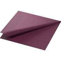 Svztx Duni Servietten Plum Zelltuch Falz Uni Farben Serviertten 82323