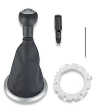 Kit Pomello 5 marce Cuffia Ghiera Cornice Compatibile con Citroen C3 2003-2009