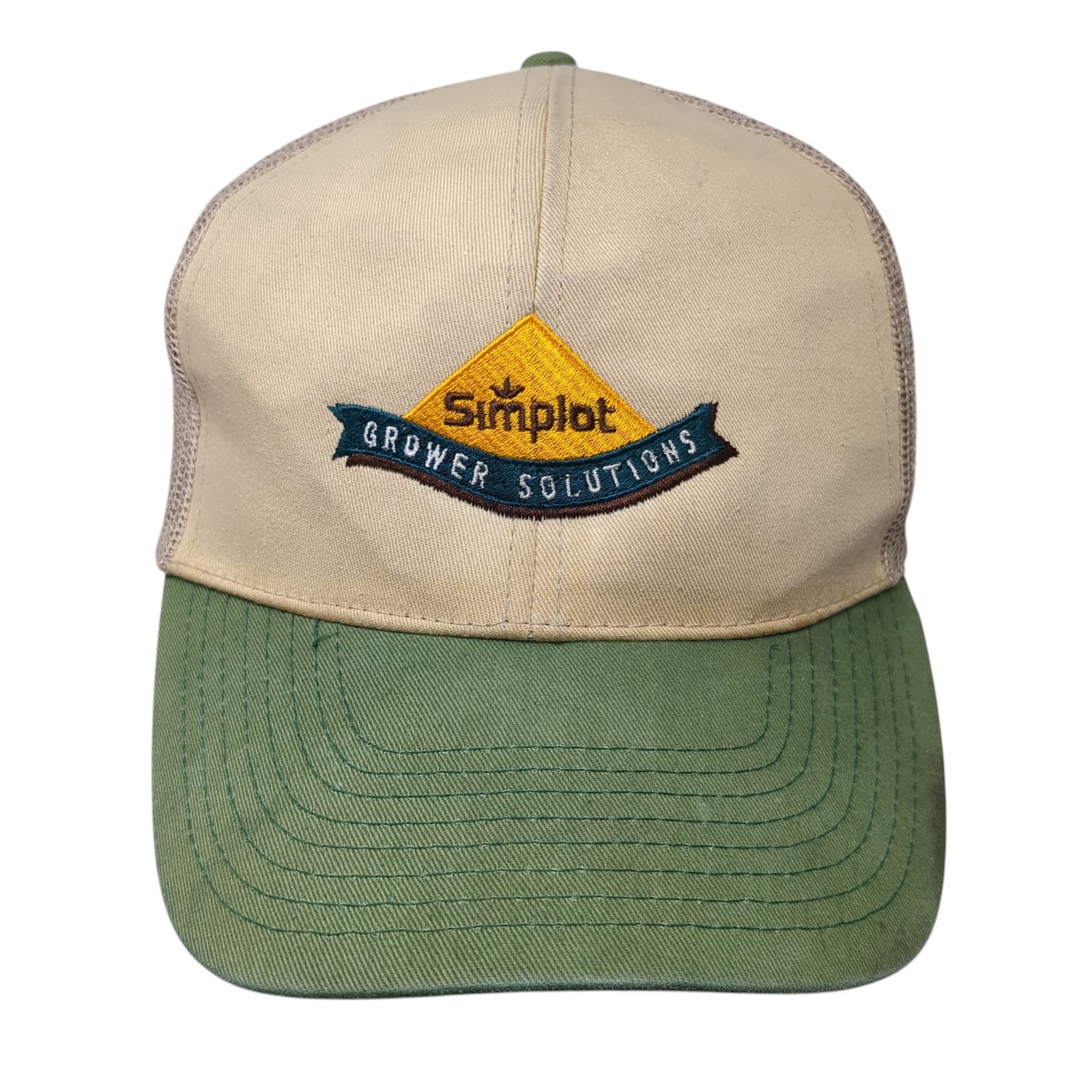 Simplot Grower Solutions Trucker Hat Multicolor O… - image 1