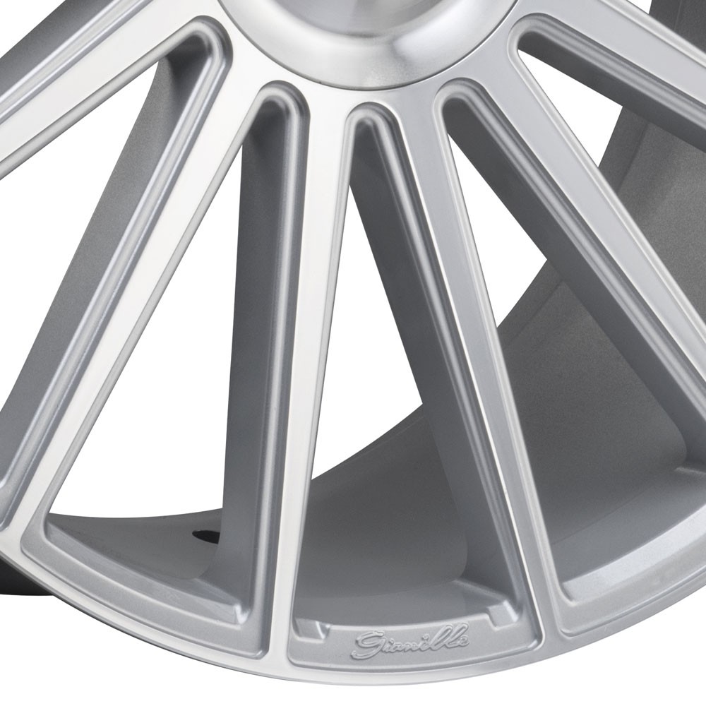 24" Gianelle Verdi Silver 24x10 Concave Wheels Rims Fits Rolls-Royce Wraith