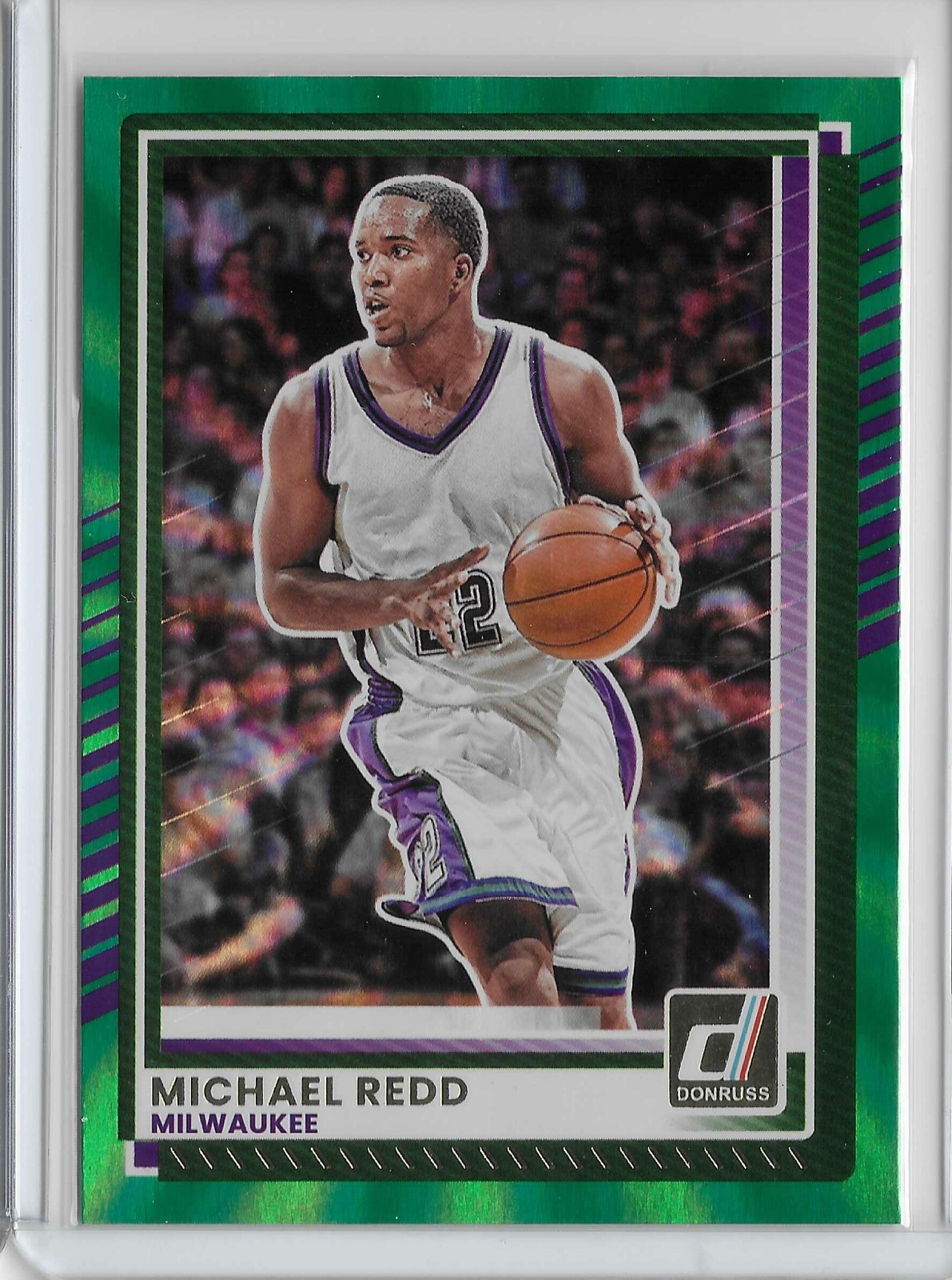 2025-26 Donruss #160 Michael Redd Holo Green Laser