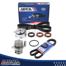 Timing Belt Kit Water Pump Serpentine Belt for 98-05 Volkswagen Beetle Jetta 2.0