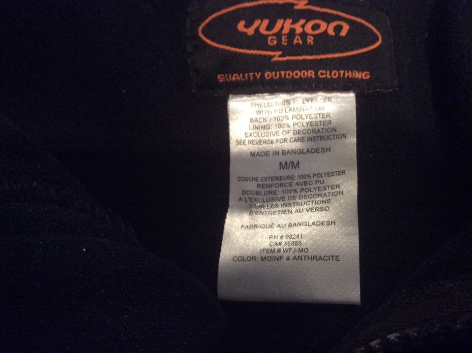 Chaqueta de manga larga Yukon Gear para hombre roble musgo camuflada talla mediana 100 % poliéster Foto 2 de 4