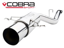 Cobra 2,5" Auspuff Backbox (Renntyp) für Subaru Impreza Turbo WRX/STI GD GG