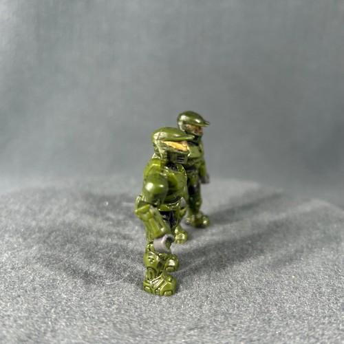 Mega Bloks Construx UNSC Master Chief Mini Figure Lot Green Spartan - Picture 7 of 16