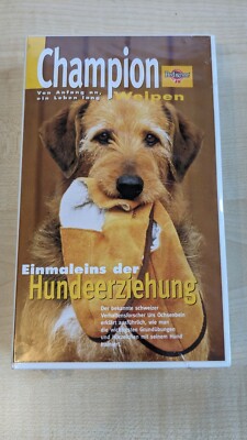 Einmaleins Der Hundeerziehung - VHS Kassette - Pedigree - Eingeschweißt Original