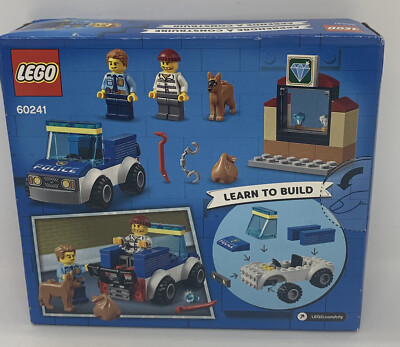 NEW LEGO CITY 60241 Police Dog Unit 67 Pcs Age 4+ 673419318693| eBay