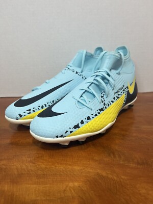 Mens Size 7.5 Ice Blue Nike Phantom GT2 Club DF FG/MG Soccer  display picture 1