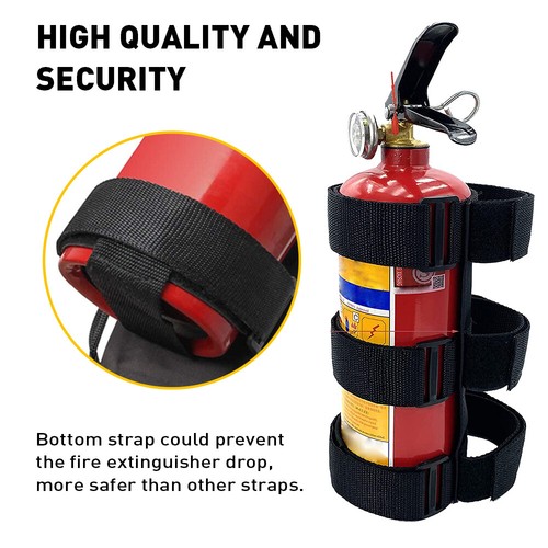 New Fire Extinguisher Holder Adjustable For Jeep 76-21 Wrangler JL JK TJ LJ YJ - Picture 5 of 10