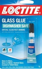 LOCTITE Glass Super Glue CLEAR Dishwasher Safe FAST BONDING Metal Stained 233841