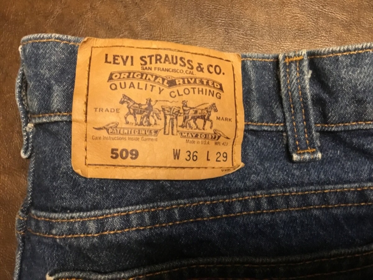 90s USA製 Levi's 509 オレンジタブW36×L36 Levi's 古着 90年代 リーバイス 509 オレンジタブ ストレート