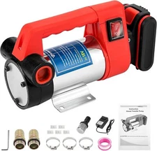 Cordless Fuel Transfer Pump Battery Operated Diesel Transfer Pump 12GPM