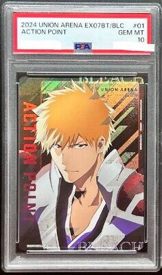 PSA 10 Union Arena Card BLEACH Vol.2 Action Point AP Ichigo PSA 10 Union Arena Card BLEACH Vol.2 Action Point AP Ichigo
