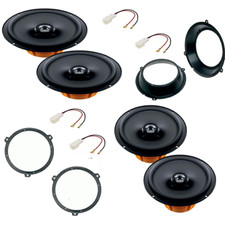 KIT 4 CASSE per FIAT PANDA  ANT+ POST HERTZ DCX 165.3 2VIE 165mm