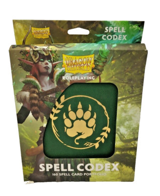 Dragon Shield Roleplaying -Spell Codex -Forest Green -Tabletop-Neu OVP 2. Wahl #