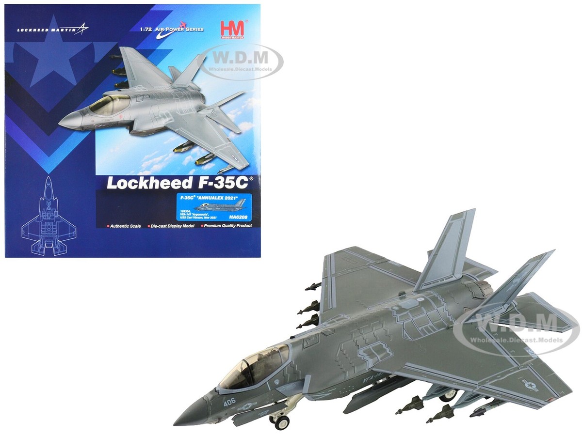 ホビーマスター1/72 F-35C HA6208 LOCKHEED MARTIN F-35C LIGHTNING II