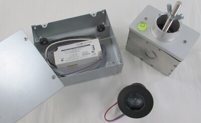 NEW - MP Lighting L01-2W Ingrade Light, Sgl SS Gang Box & Driver w/ Enclosure