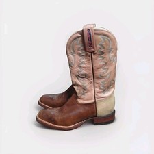 Tony Lama Leather Boots 5, fits 6,6 1/2