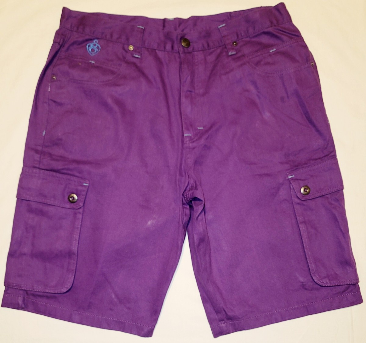 Young Jeezy Eighty-732 Shorts Purple Sz 40 Men | eBay