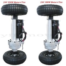 24V 180W 350W Motor Transaxle 9x3.50-4 Tire for Wheelchair Mobility Scooter Quad