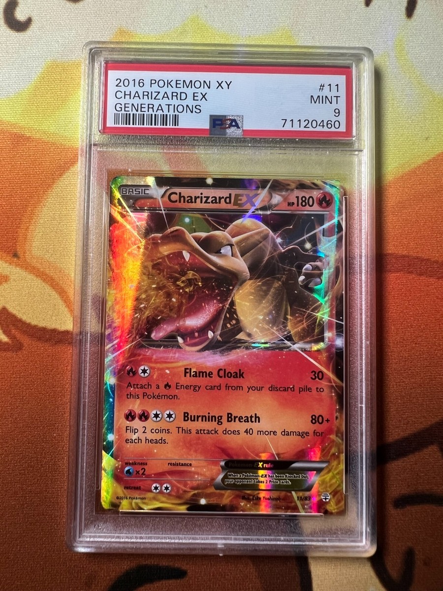 リザードンex 2016 PSA9 Pokemon TCG Generation 2016 charizard ex #11 PSA 9 | eBay