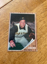 DCC: 1962 Topps Bob Friend Pittsburgh Pirates Semi-High Number #520 EX+