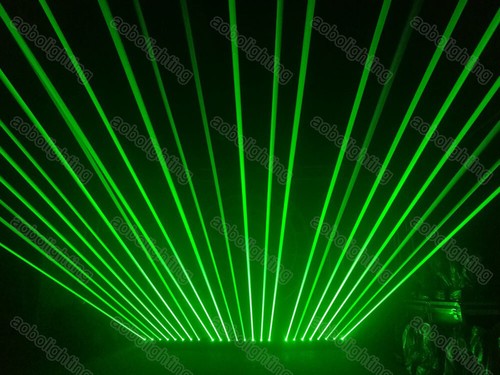 Luz láser DJ 8 ojos escenario verde barra láser haz club cabeza móvil luces lazer - Imagen 3 de 7