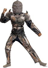 Rhinox Muscle Transformers Rise Beasts Fancy Dress Up Halloween Child Costume