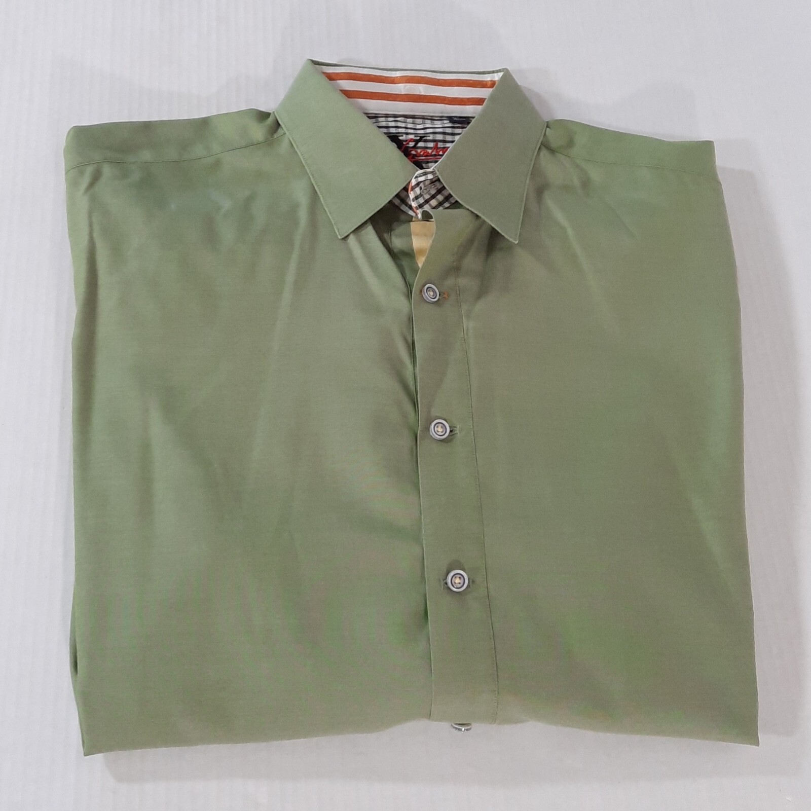 Robert Graham Solid Long Sleeve Button Down Shirt… - image 3