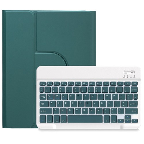 Rotating Case Cover With Keyboard Mouse For iPad 7/8/9/10th Gen Pro 11 Air 5 4 3 - Picture 32 of 45