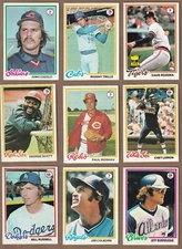 1978 Topps Baseball (122-242) * You Pick * Conditions Listed
