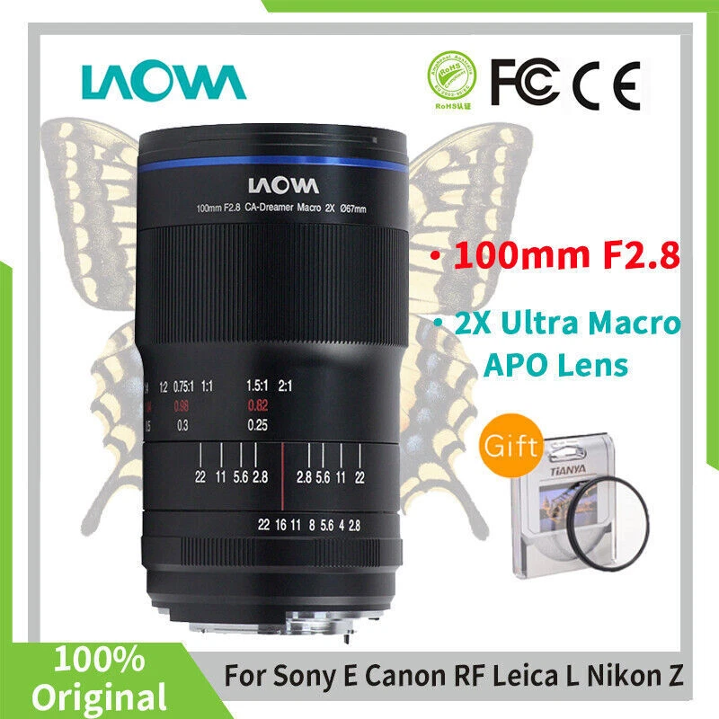 Laowa 100mm F2.8 Ultra Macro APO Lens Full frame for Canon Nikon Sony Leica L  - Image 4 of 4