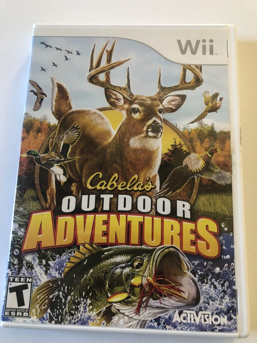 Cabela's Outdoor Adventures Nintendo Wii Game Complete