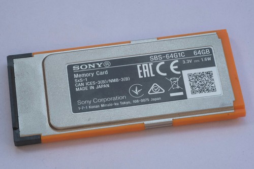 Sony SXS-1 64GB Speicherkarte 64GB / 128GB (Doppelpack) Offiziell Original - Bild 3 von 6