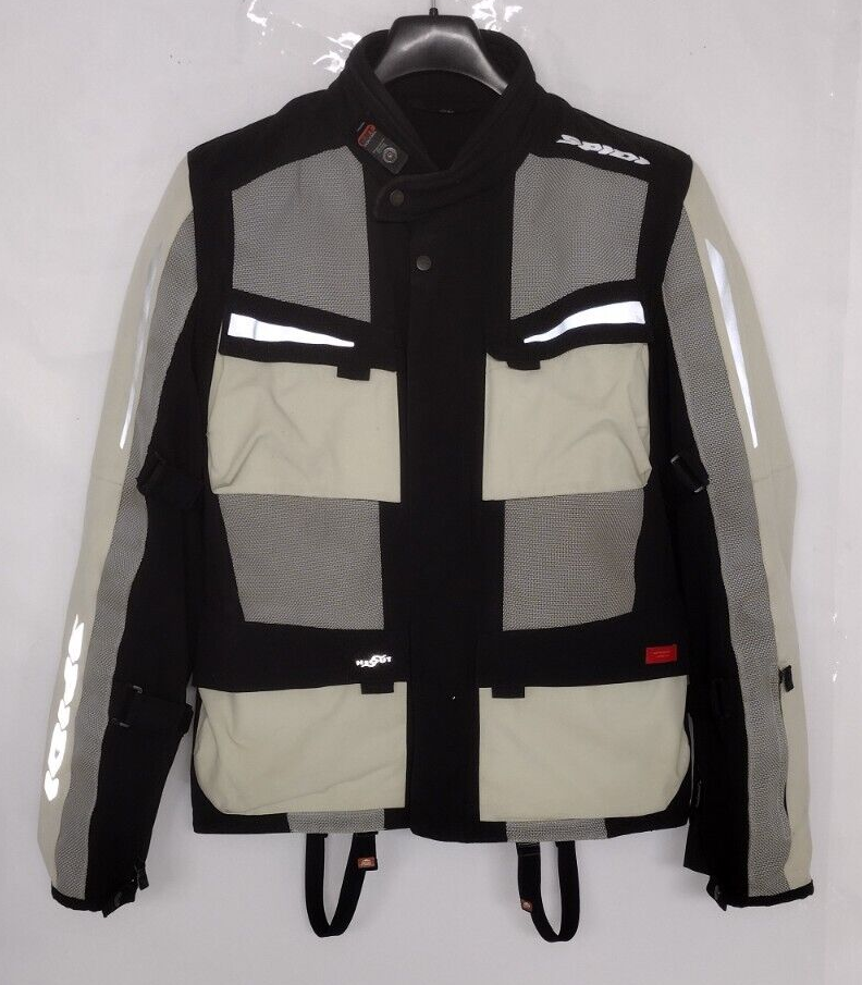 Spidi Sport S.R.L. Net Force H2Out Jacket D100-341-2X Ice/Black 