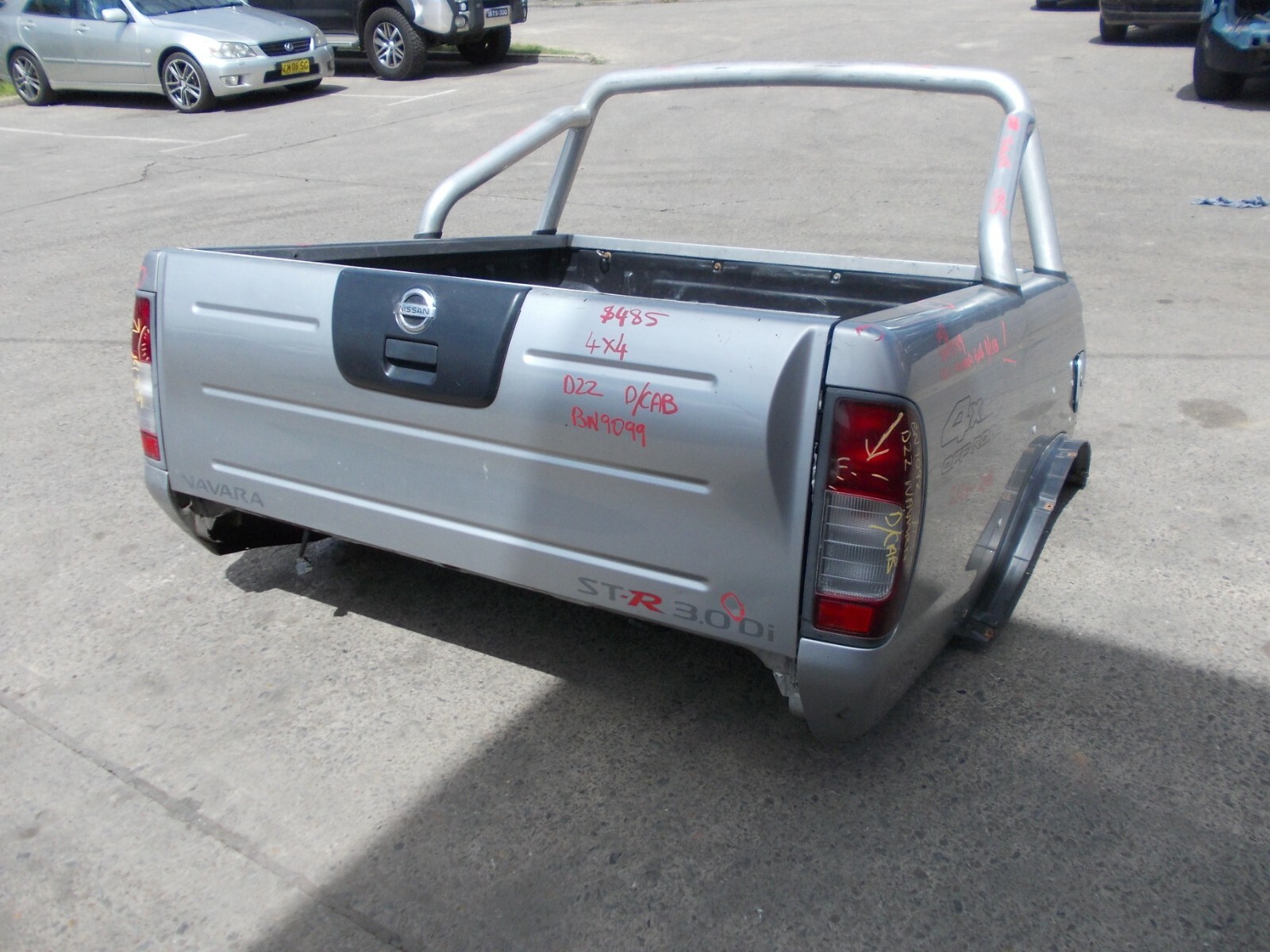 2001-2008 NISSAN D22 NAVARA 4x4 D/CAB TUB (STOCK NUMBER BN9087) | eBay ...
