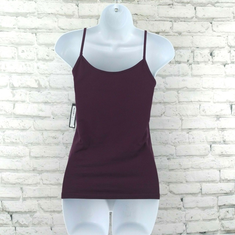 Worthington Tank Top Womens Small Purple Sleeveless Stretch Camisole