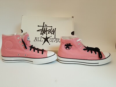 Stussy Converse All Star Surfman Chuck 70 high pink sneakers sz 11