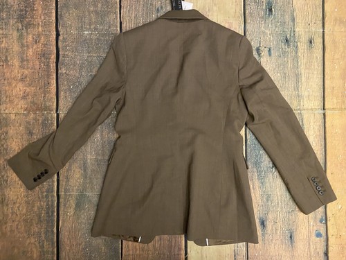 banana republic heather camel blazer women Sz 4 - Picture 9 of 10