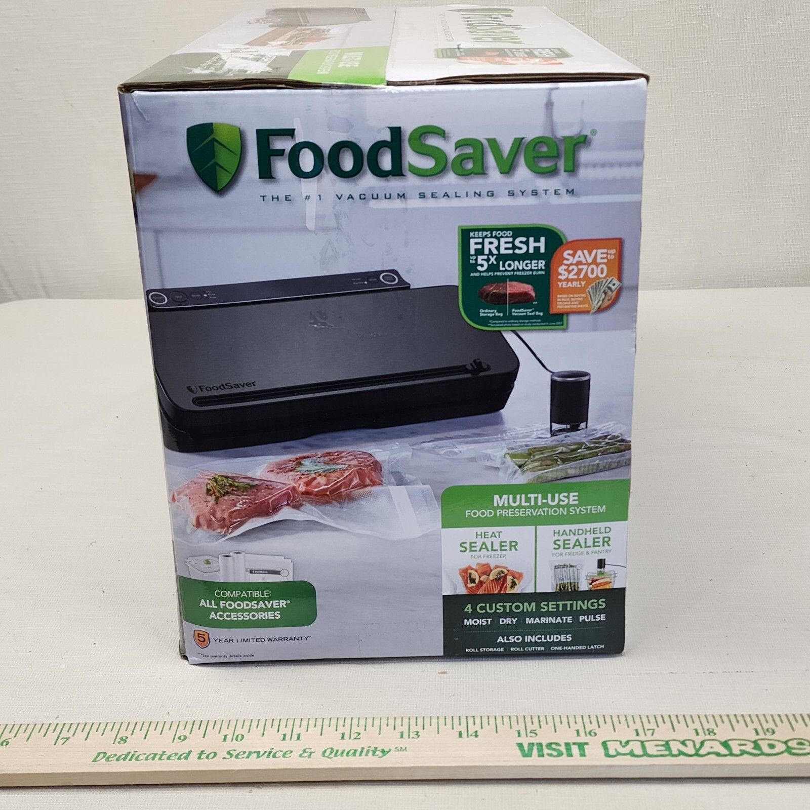 menards food saver bags