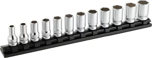 Koken 9.5mm Plug Z-EAL Semi-Deep Socket Rail Set 12 Sets RS3300XZ12