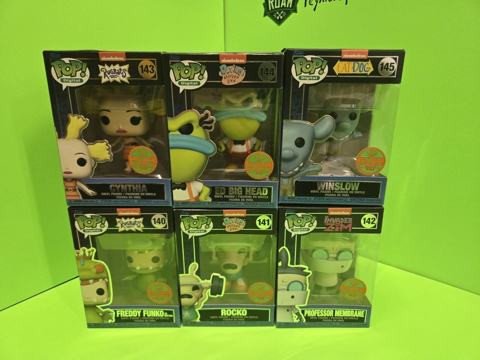 Funko Pop Digital: Nicktoons x Funko Serie 2 Juego Maestro Completo Foto 2 de 4