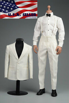 1//6 Brown Color Shoes For James Bond For 12/" Hot Toys PHICEN Male Figure ❶USA❶