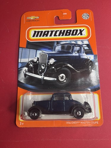 2022 Matchbox "1934 Chevy Master Coupe" Blue #71/100 NEW & IN HAND