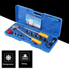 10-28mm Rohraufweiter Set Rohraufweiter Aufweitzange Rohrexpander 7 Aufweitköpfe