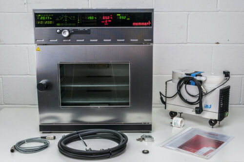 MEMMERT VO200 Vacuum Heating Drying Oven w. PM200 842.3 LABOPORT Vacuum Pump - Photo 1 sur 11