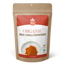 Organic Red Chili Powder 8 oz Pure Natural Seasoning for Cooking Meals
